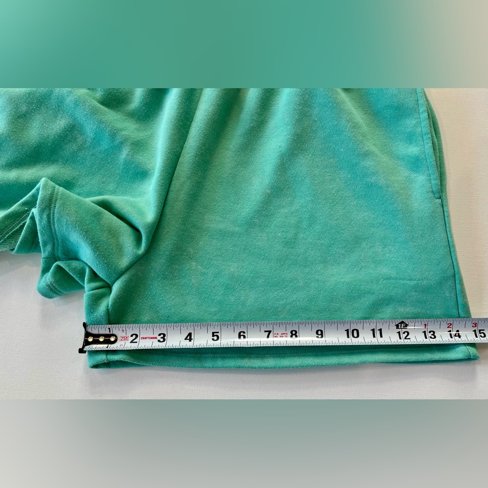 Blush Clothing Sea Foam Mineral Wash Green Romper Open Back - Picture 7 of 16